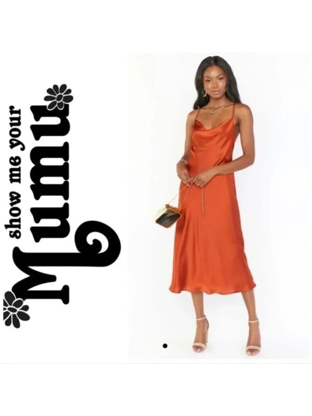 NWOT Show Me Your MuMu Verona Cowl Dress